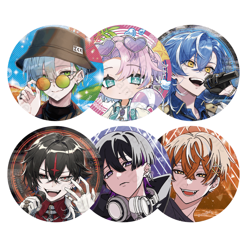クロノヴァ ランダム缶バッジ 第1弾