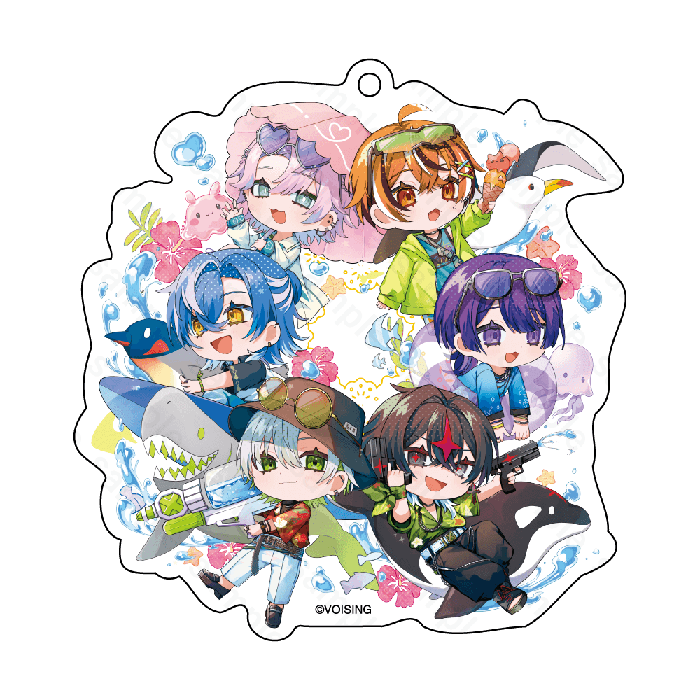 クロノヴァ アクリルキーホルダー 2024年 Summer ver. 全員集合